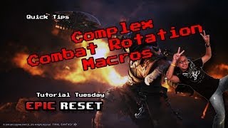 FFXiV ARR  Tutorial  Combat combo button simplification Tutorial Tuesday [upl. by Lathrop397]