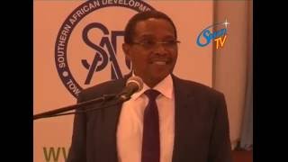 Former president of Tanzania Jakaya Kikwete at SADC [upl. by Iznekcam891]