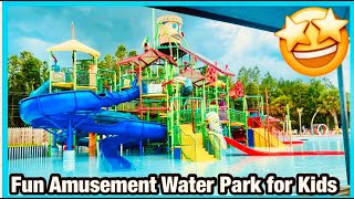 FUN DAY AT THE AMUSEMENT WATER PARK VLOG   EVETTES ADVENTURES [upl. by Morlee]