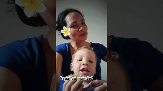 Papai ou mamãe shortvideo filhos shorts [upl. by Erdnael]