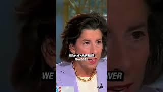 GINA RAIMONDO Lets extinguish Trump for good [upl. by Dhumma700]