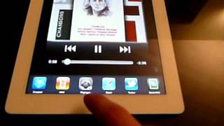 AirPlay sur Freebox Révolution piloté par un iPad 2 [upl. by Akcinehs386]