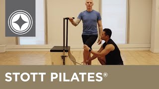 Exercise of the Month  STOTT PILATES® Rehab Crossover Press on Stability Chair™ [upl. by Leund]