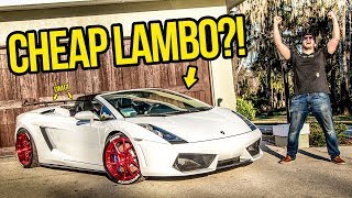 I Just Bought The Cheapest Lamborghini In The Country [upl. by Ademla]