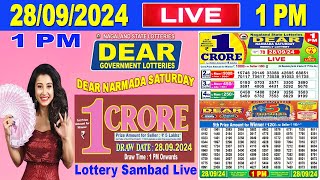 Nagaland Lottery Sambad Live 1pm 28092024  Lottery Live [upl. by Kcaz]