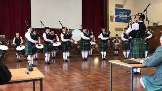 RSPBA  Full Band Competition Saturday 20th April 2019  Gordon Schools Huntly [upl. by Fotinas]