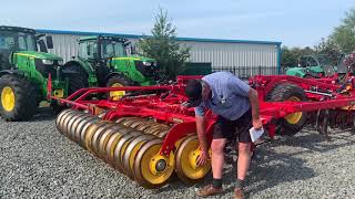 Take a walk around our demo Vaderstad TD400 [upl. by Aldin]