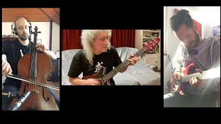 Brian May Love Of My Life  CHALLENGE with Cello vs Guitar [upl. by Daiz469]