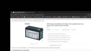 How To Calculate UPS Backup Time [upl. by Laurice601]