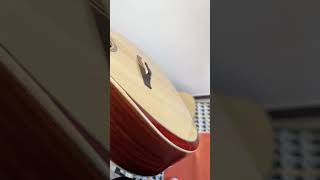 吉他教学 零基础学吉他 吉他 特价出一把玫瑰木电箱吉他，贴好了音符。 guitar solo music [upl. by Chong]