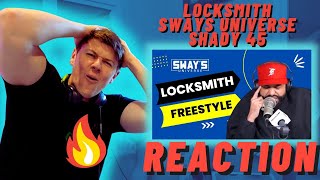 LOCKSMITH Performs FREESTYLE Of The YEAR  IRISH REACTION [upl. by Tolley956]