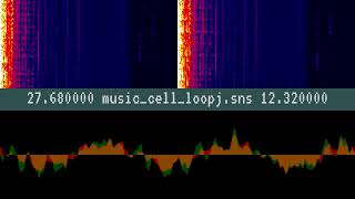 Spore Sound File Waveforms That I Thought Looked Interesting [upl. by Ymerej]