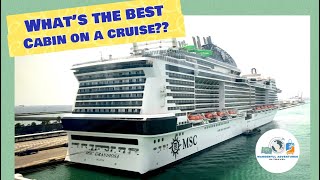 Cruise on the MSC Grandiosa with Rear Aft Balcony Tour [upl. by Ainevuol]