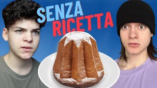 Cuciniamo SENZA RICETTA UN PANDORO Altro che Iginio Massari [upl. by Gerrit]