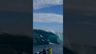 SURFERS CHARGE GIANT SHIPSTERNS 💥💥 Geoff Swan surfing bigwaves [upl. by Emyam]