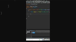 Create text File through JAVA coding javacrashcourse 12thclass [upl. by Kumar]