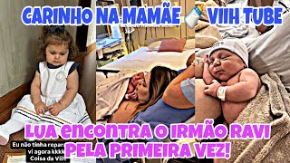 Filha de Viih Tube e Eliezer encontra o irmão pela primeira vez [upl. by Atikahc]