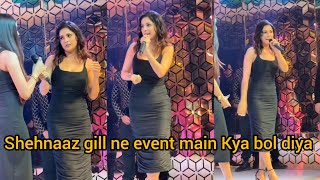 Shehnaaz gill ka srilanka main event hua shehnaaz ki cute se baatein sidnaaz [upl. by Razaile691]