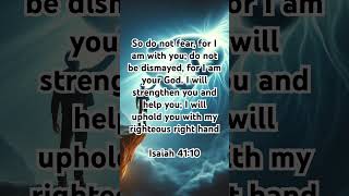 Saturday October 26th Isaiah 4110 verseoftheday [upl. by Atinram]