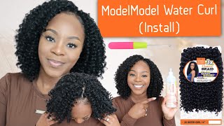 ModelModelWater Curl 14quot Install [upl. by Aerua]