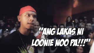 Loonie vs Gap  Reaction Video  Tito Shernan GRABE SI LOONIE [upl. by Esilehc]