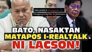 BATO NASASKTAN NA NIREALTALK KASI NI LACSON [upl. by Aihsercal545]