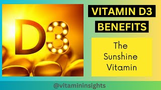 Vitamin D3 Benefits The Surprising Benefits of Vitamin D3 [upl. by Erdman]