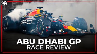 F1 2023 Abu Dhabi GP Review  A Fitting Season Ending [upl. by Drolyag]