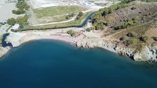 Calis beach by drone 4K  Fethiye Turkey September 2022 [upl. by Derwood]