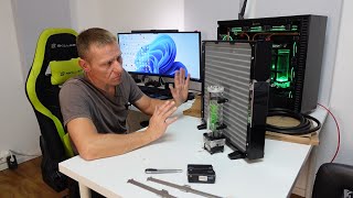 Watercool MORA3 420 LT black  Unboxing des externen Radiators [upl. by Ajram]