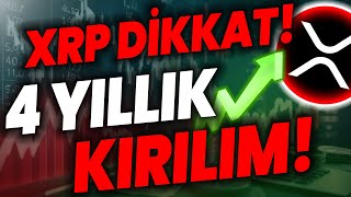 XRP COİN 4 YILLIK PATLAMA KIRILIM YAKLAŞTI MI XRP STABİL COİN RİPPLE DAVA XRP HABER XRP ANALİZ [upl. by Ylahtan941]