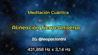 Meditación Cuántica Poderosa 431858 x 314 HZ [upl. by Attiuqehs]