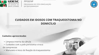 Cuidados com a traqueostomia no domicílio  Parte 1 [upl. by Nireil761]