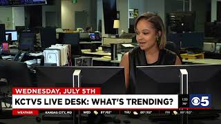 KCTV5 Live Desk Whats Trending [upl. by Bigod]