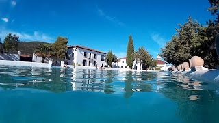 Cañaveral de León 2016 La Laguna Una piscina natural en la Sierra de Aracena HD [upl. by Notle444]