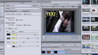 DVD Studio Pro Tutorial  101  Create Custom Buttons amp Text [upl. by Sakiv]