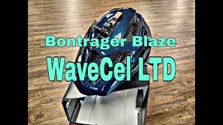 Calatrons New Helmet the Bontrager Blaze WaveCel LTD Nautical Navy with Weight [upl. by Rebmeced]