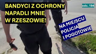 Gangsterzy z ochrony powalili skuli a potem pobili Bandyci nagrani co na to Policja 194 [upl. by Spillar]