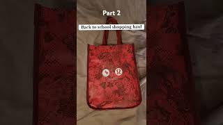 Back to school shopping haul part 2 backtoschool haul clothes [upl. by Akemat104]