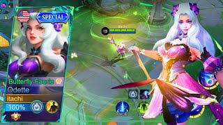 Odette New Painted Skin Gameplay  Butterfly Faerie 🧚 [upl. by Elocal]