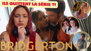 BRIDGERTON SAISON 3  Ces acteurs quittent la série [upl. by Goodman394]