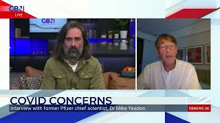 Dr Mike Yeadon with Neil Oliver during tonights interview on GB news 👏 [upl. by Pollyanna]