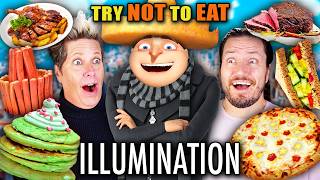 Try Not To Eat  Illumination Movies Despicable Me The Grinch Super Mario Bros [upl. by Dermot314]