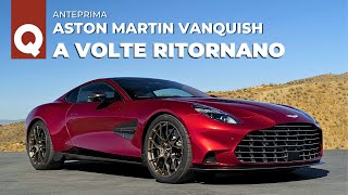 Aston Martin VANQUISH 2025 anteprima e tecnologia V12 BITURBO e 835 cv [upl. by Nipahc62]