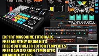 New  Maschine 20 Exporting Songs  Group or Sound Stems Via Master Group and Sound Preferences [upl. by Onairda]