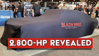 Doughboy The 2800HP Chevelle Revealed at SEMA [upl. by Ahsead92]