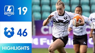 BONNER SCORES EIGHTMINUTE HATTRICK Highlights Loughborough Lightning vs Bristol Bears [upl. by Jude]