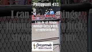 Philippians 413 CrossroadsBibleChurch1022 bible shortsvideo shorts god truth jesus christ [upl. by Ariaek856]