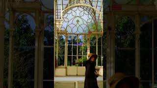 Italian 19century greenhouse Art Nouveau style 🪴 Autumn in Florence Ep5 travelvlog italyvibes [upl. by Drahnreb]