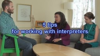 5 tips for working with interpreters [upl. by Nageem]